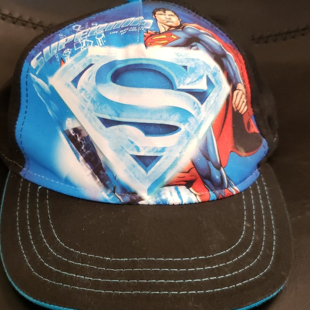 DC Comics Superman Logo Snap Back Baseball Cap